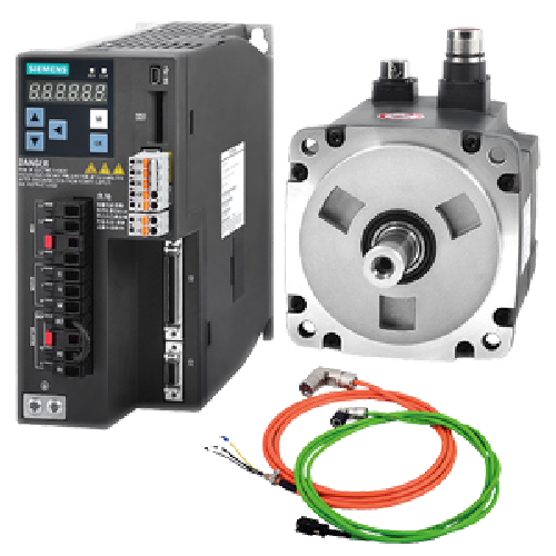 Siemens Sinamics V90 Series Servo Set with Absolute Encoder 400 W without brake